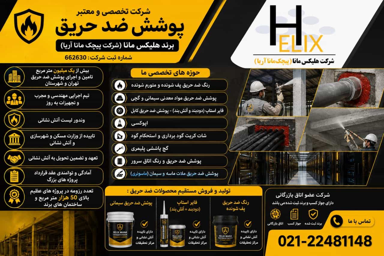 پوشش ضد حریق هلیکس
