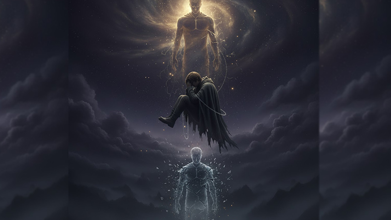 خلاء در شب سیاه روح