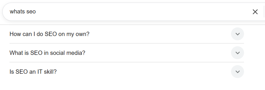 people also ask