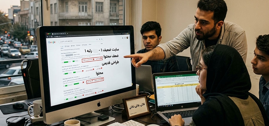 سایت ضعیف
