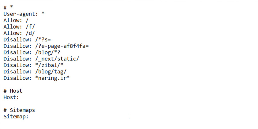 فایل robots.txt