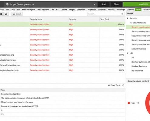 خطای mixed content اسکریمینگ فراگ